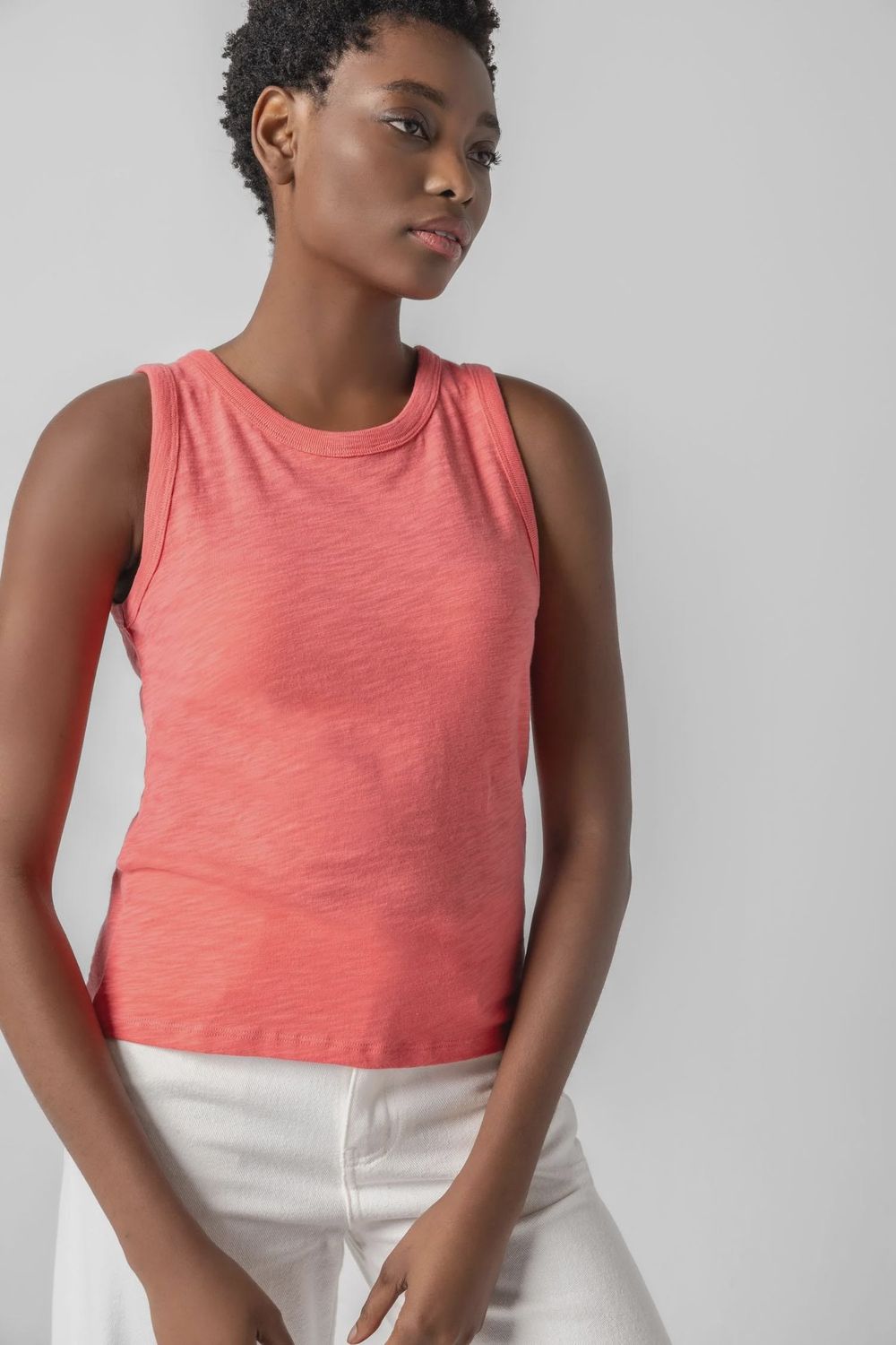 Back Seam Tank : Reef