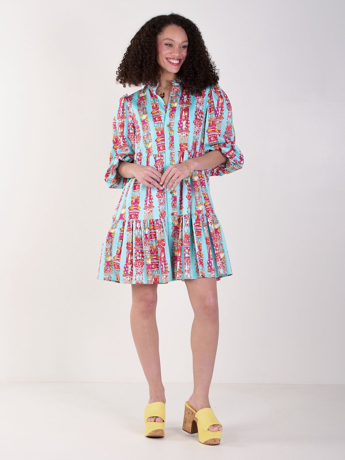 Sadie Dress Iconic Iris