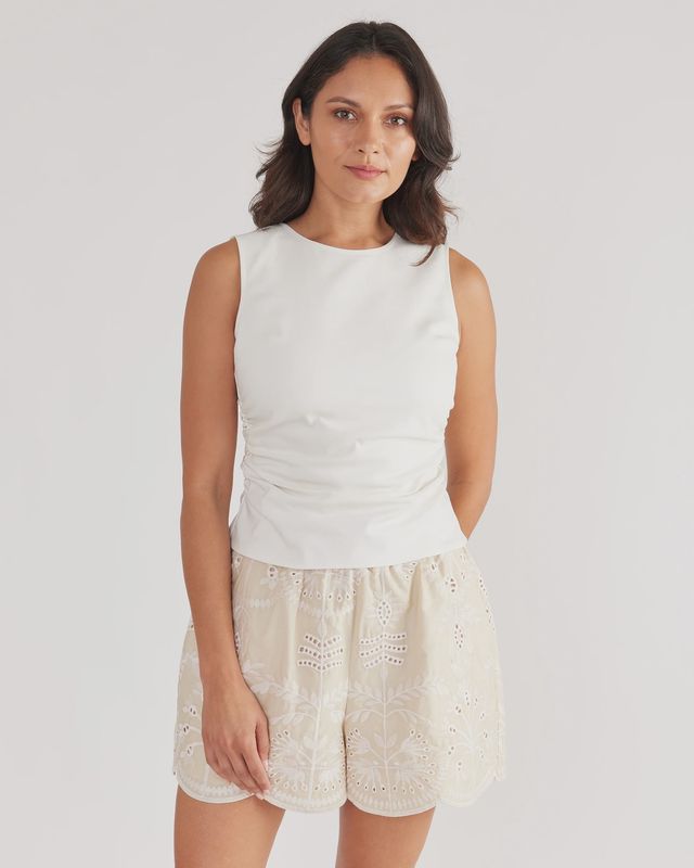 Jet Tank White Washed