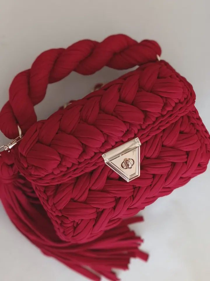Handmade Bag - Red