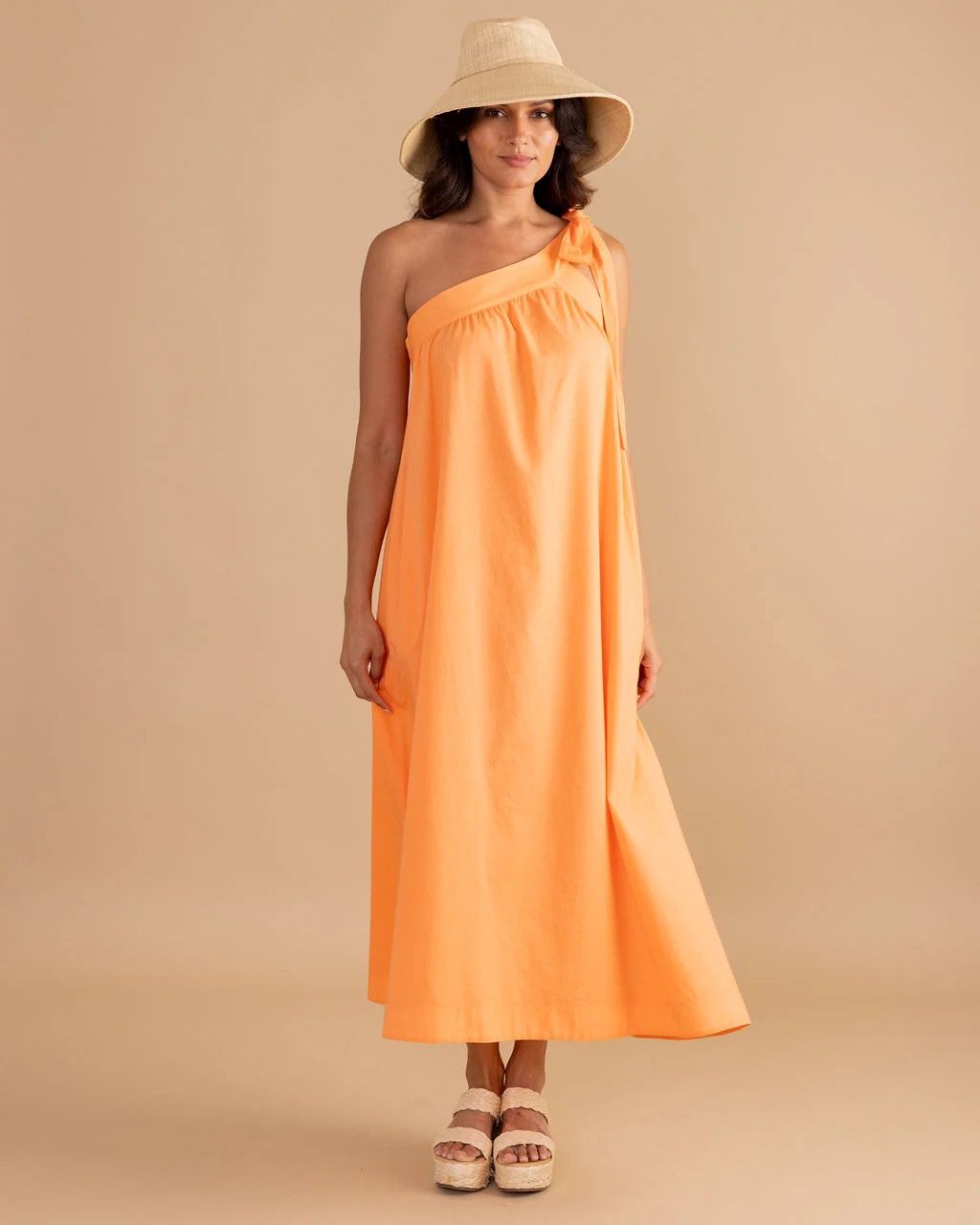 Juliette Dress in Melon