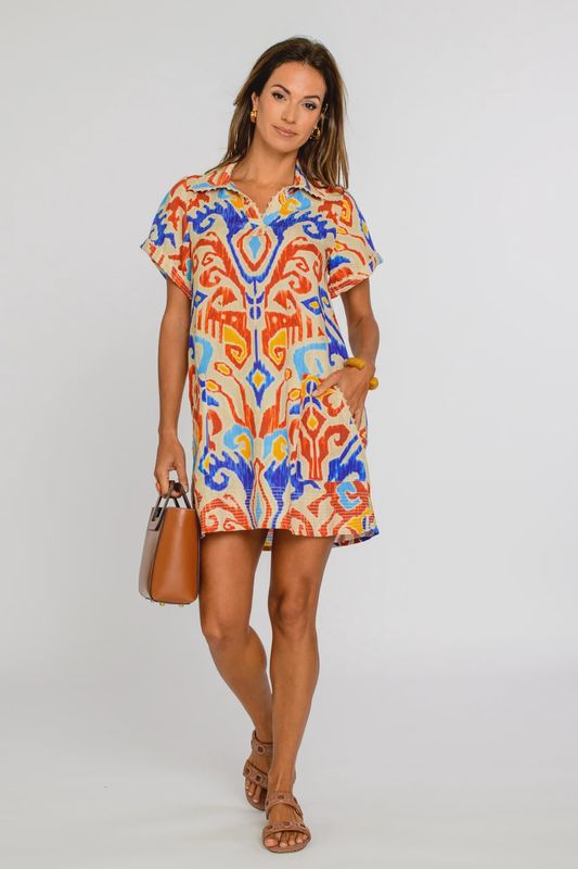 SHORT SLEEVE TAYLOR DRESS
