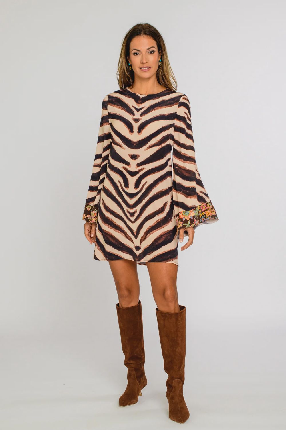Juliette Dress - Zebra
