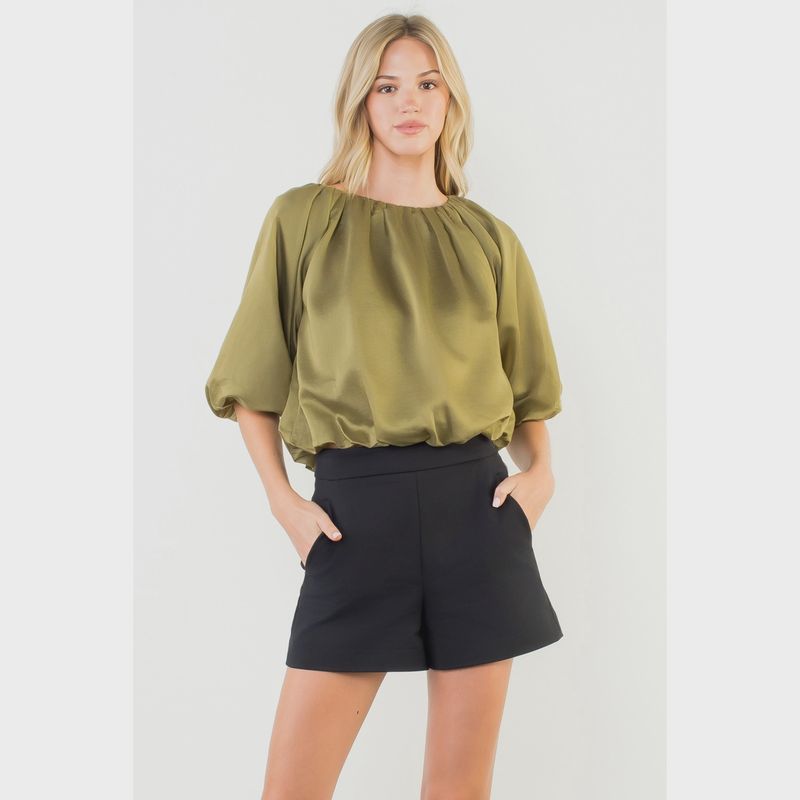 Short Sleeve Flowy Top