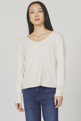 Vanya Top L/S Whitecap