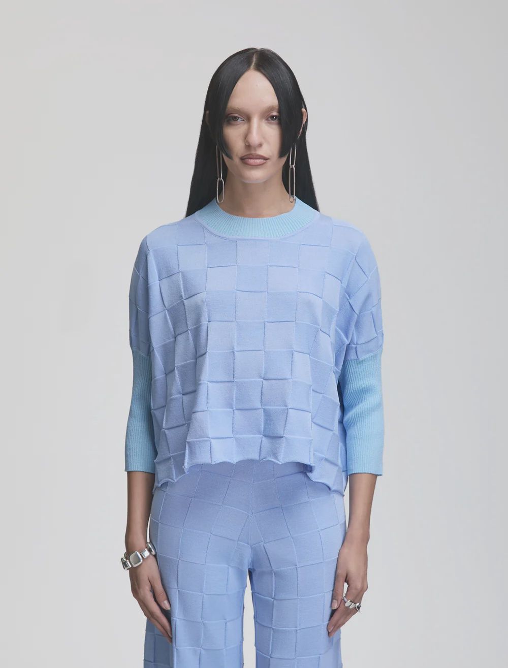 Chessa Aja Top Baby Blue
