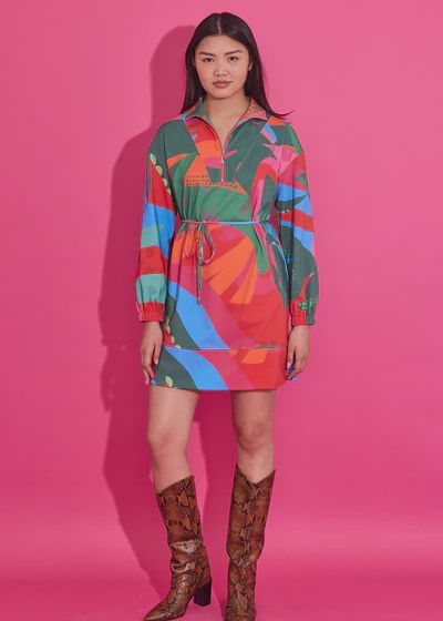 Logan Dress - TROPICAL JINGLE
