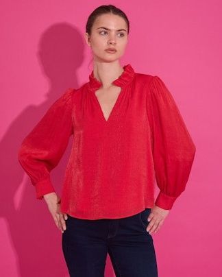 Phoebe Top - Lipstick