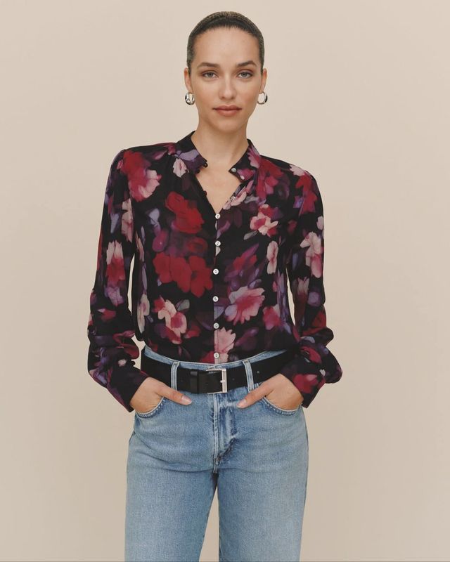 Berry Bloom Blouse