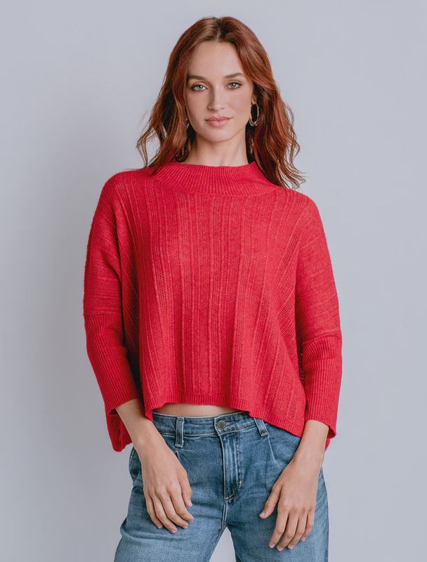 Aja Ari Top in Big Red