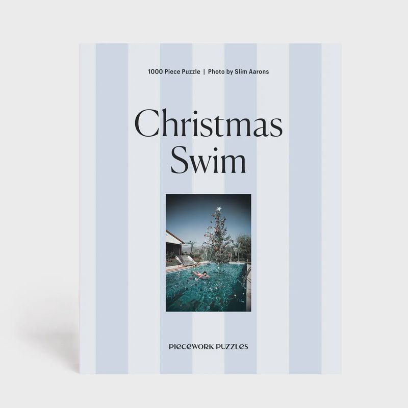 Christmas Swim - Slim Aarons Collab - 1000 Piece Puzzle