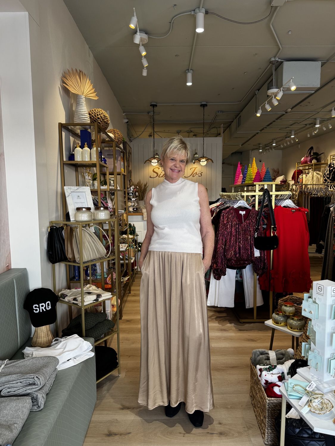 Maxi Skirt in Camel