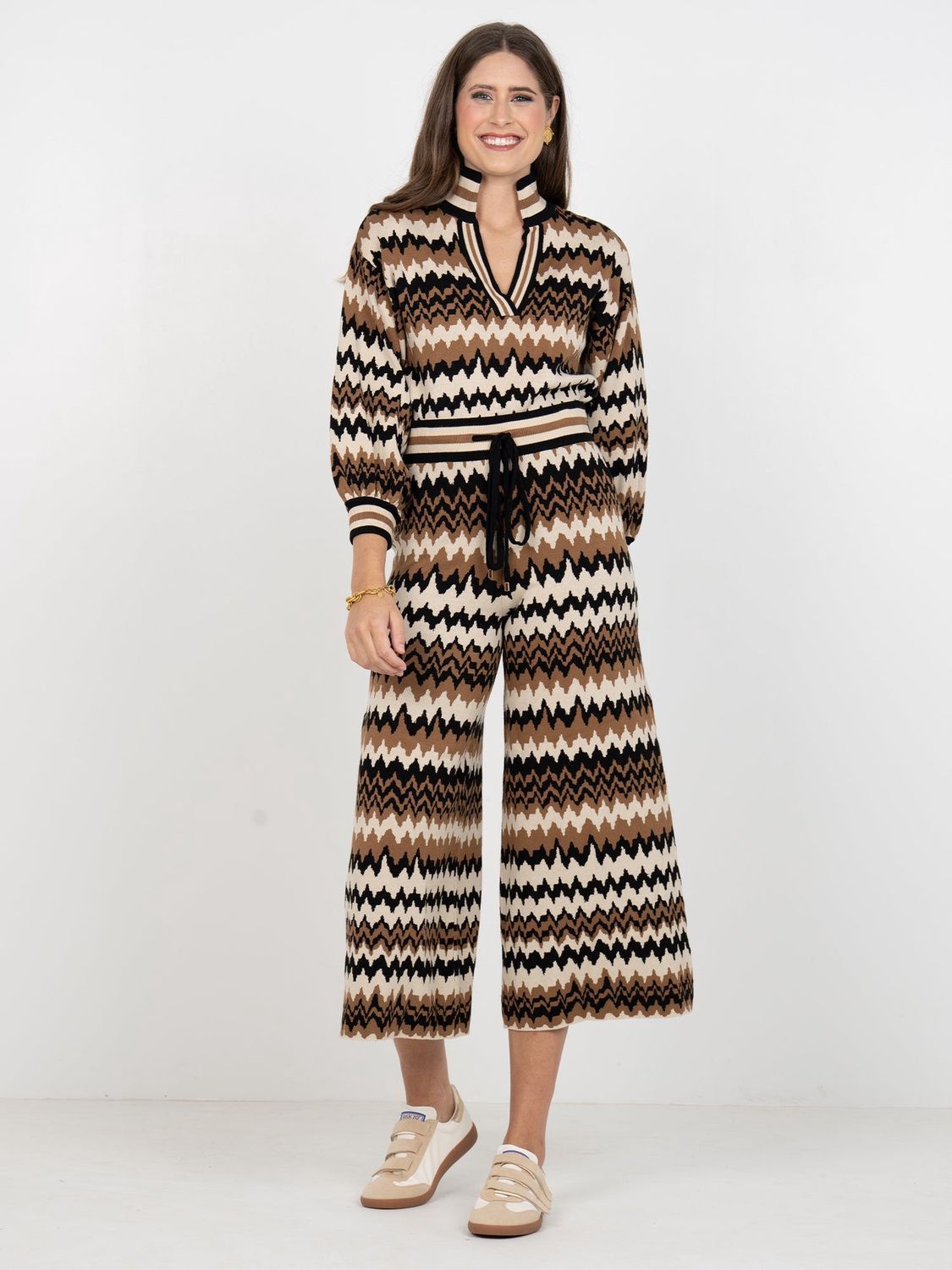 Teddy Crop Trouser Mocha Mirage