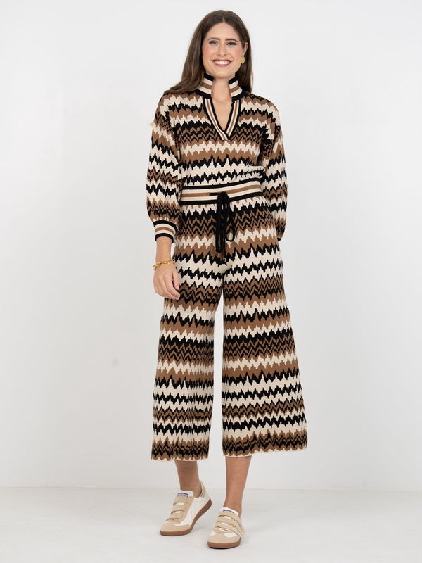 Teddy Crop Trouser Mocha Mirage