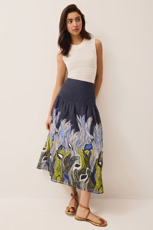 Owens Skirt in Heron