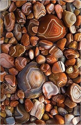 Agates Blank Lined Journal