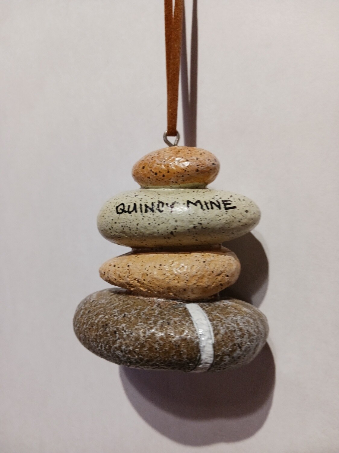 Resin Ornament Rock Cairn