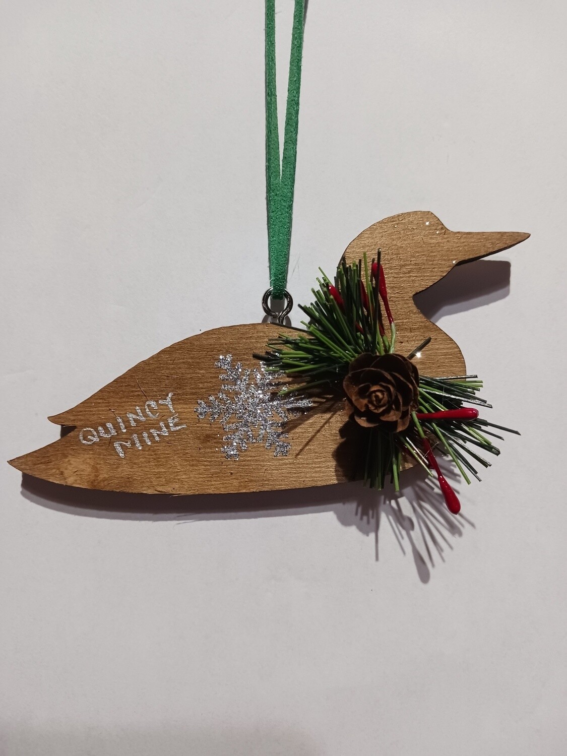 Diecut Wood Ornament Loon