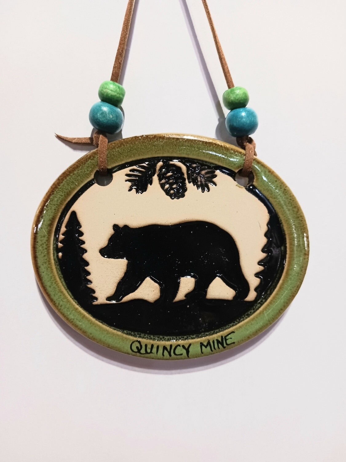 Ceramic Bear Ornament