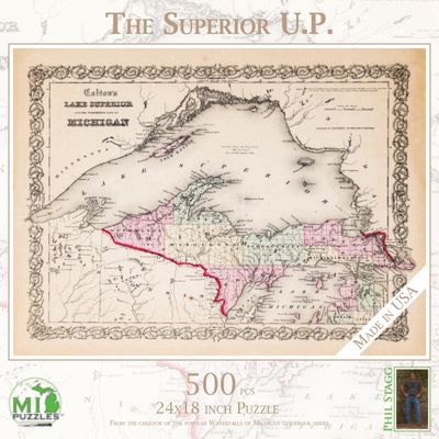 The Superior U.P. Map Puzzle