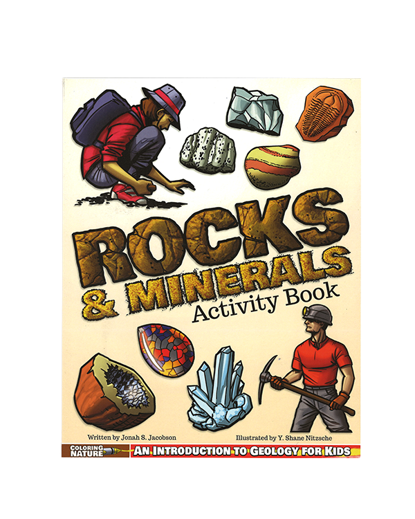 Rocks & Minerals Activity Book