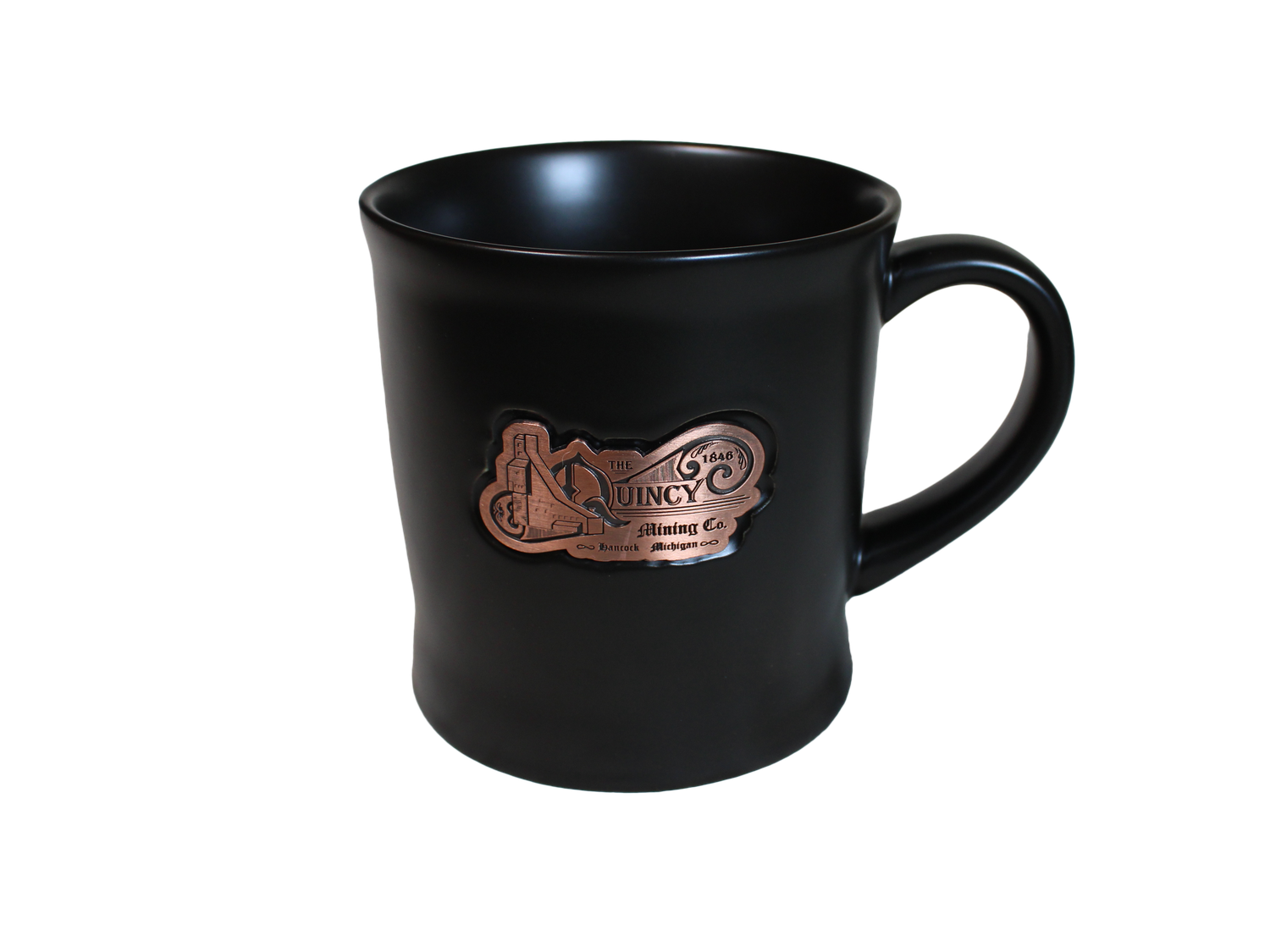 Copper Emblem Quincy Mine Mug