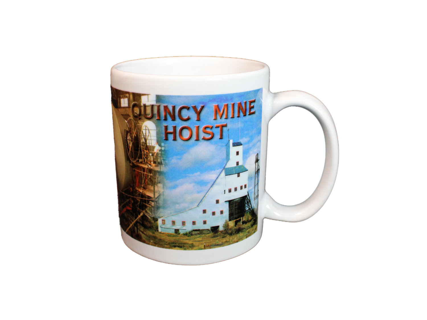 White Quincy Mine Mug