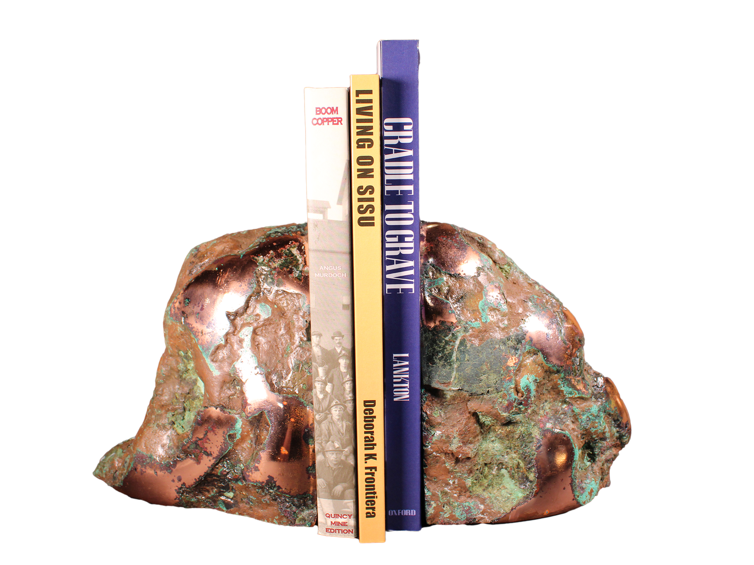 Float Copper Bookend Set 14.6 lb