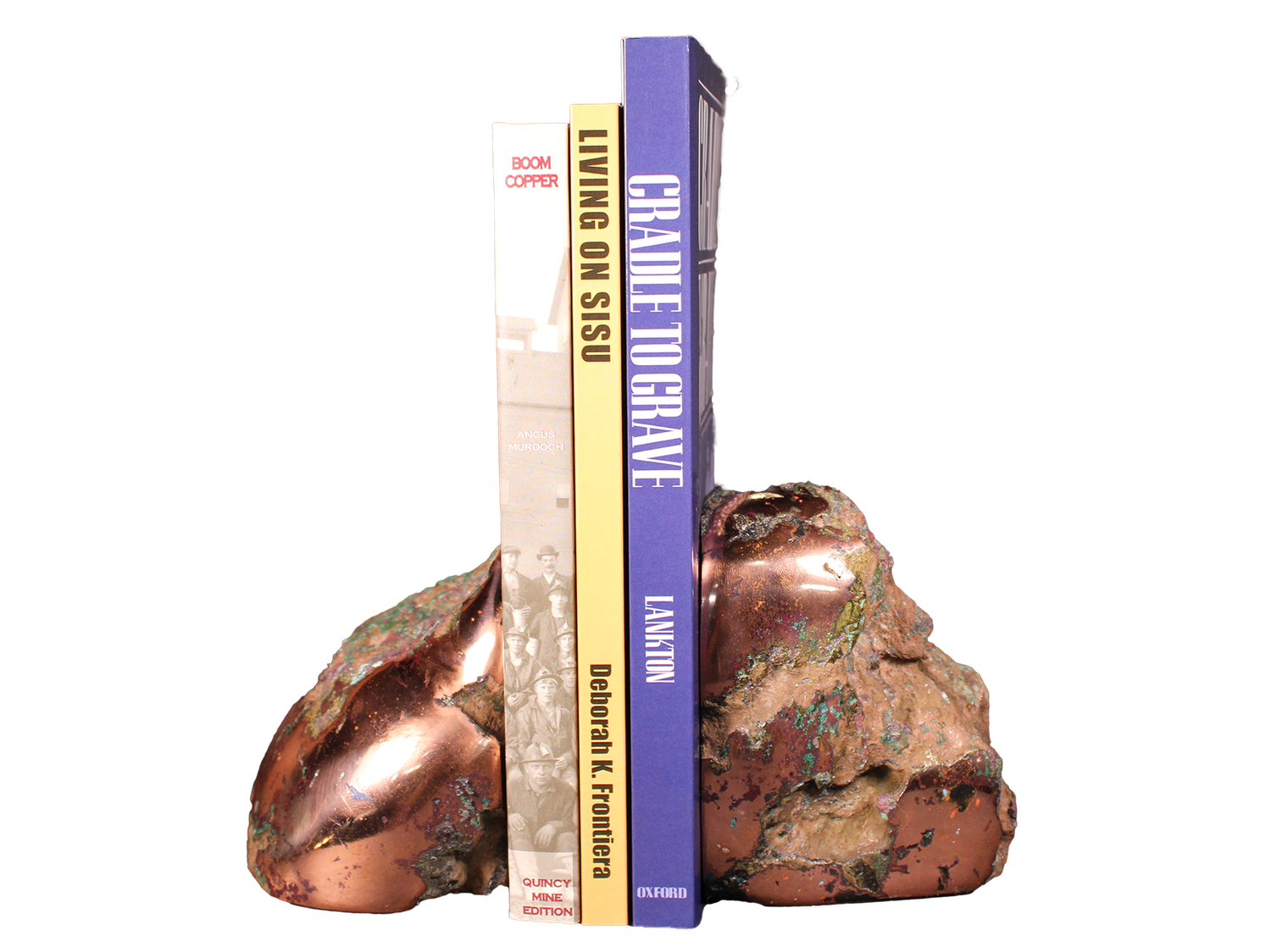 Float Copper Bookend Set 15.8 lb