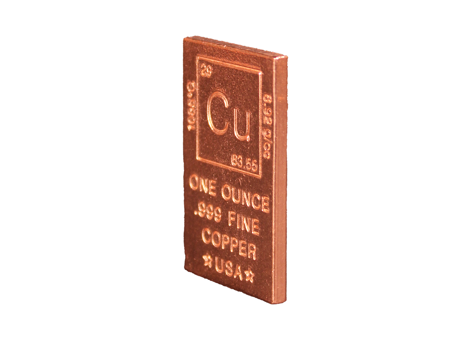 Copper Bar 1 Ounce