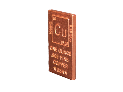 Copper Bar 1 Ounce