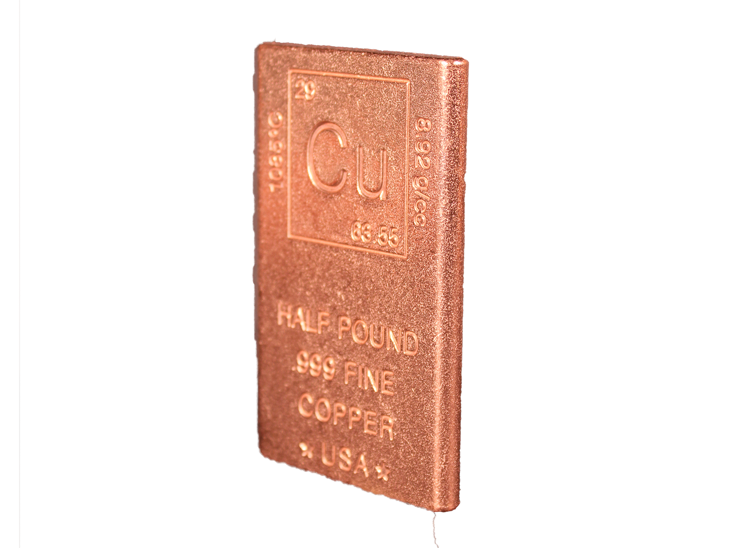 Copper Bar 1/2 Pound