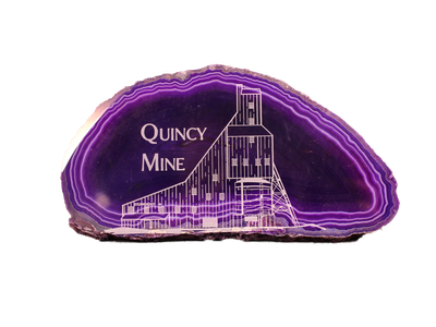 Quincy Mine Agate Slab
