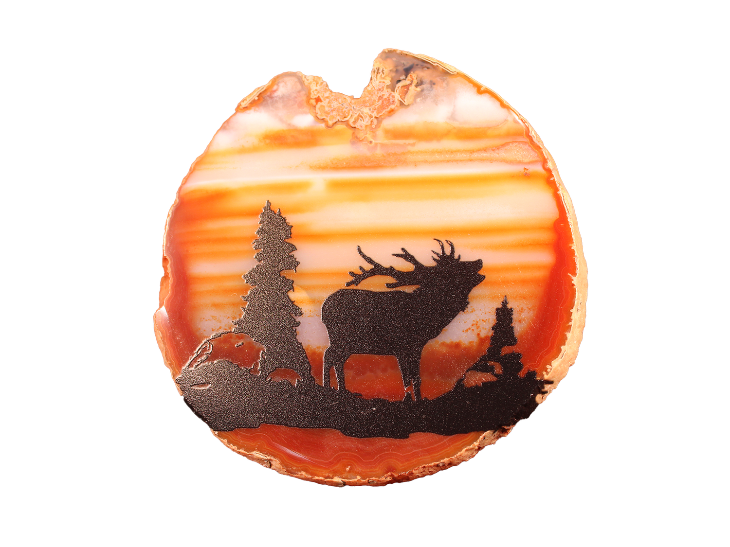 Elk Agate Slab