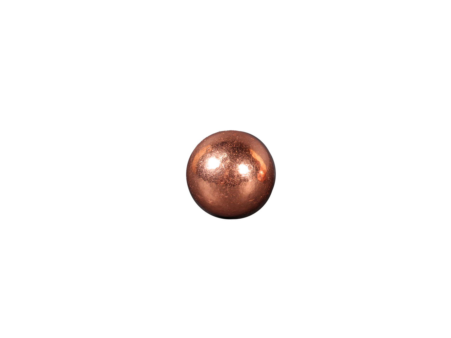 Copper Sphere 1 1/8"