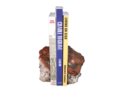 Copper Ore Bookend Set 4.5 lb