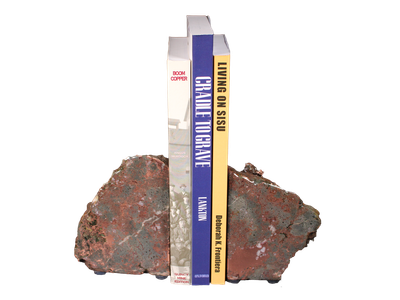 Copper Ore Bookend Set 5 lb