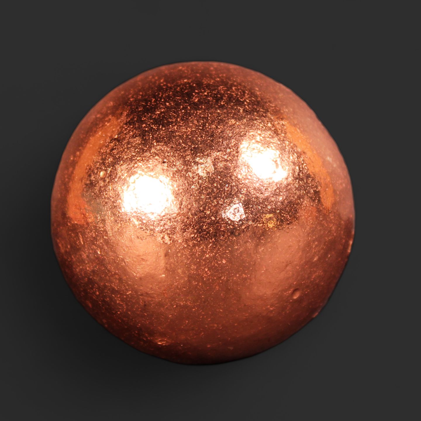 Copper Sphere 1 1/2"