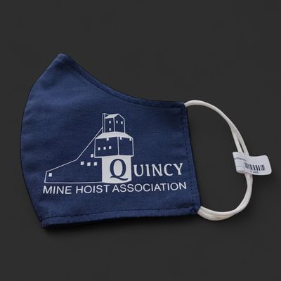Navy Quincy Mine Face Mask