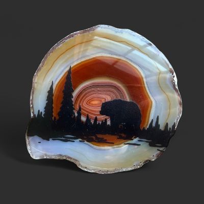 Bear Agate Slab
