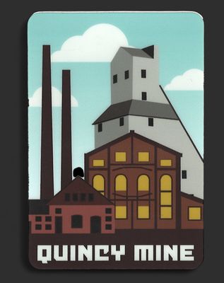 Quincy Mine Sticker