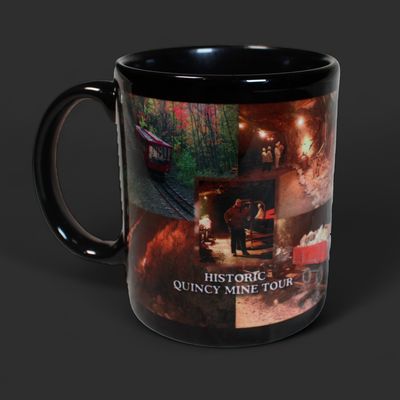 Black Quincy Mine Mug