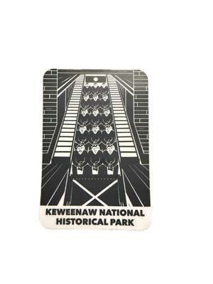 Mine Man Car Sticker