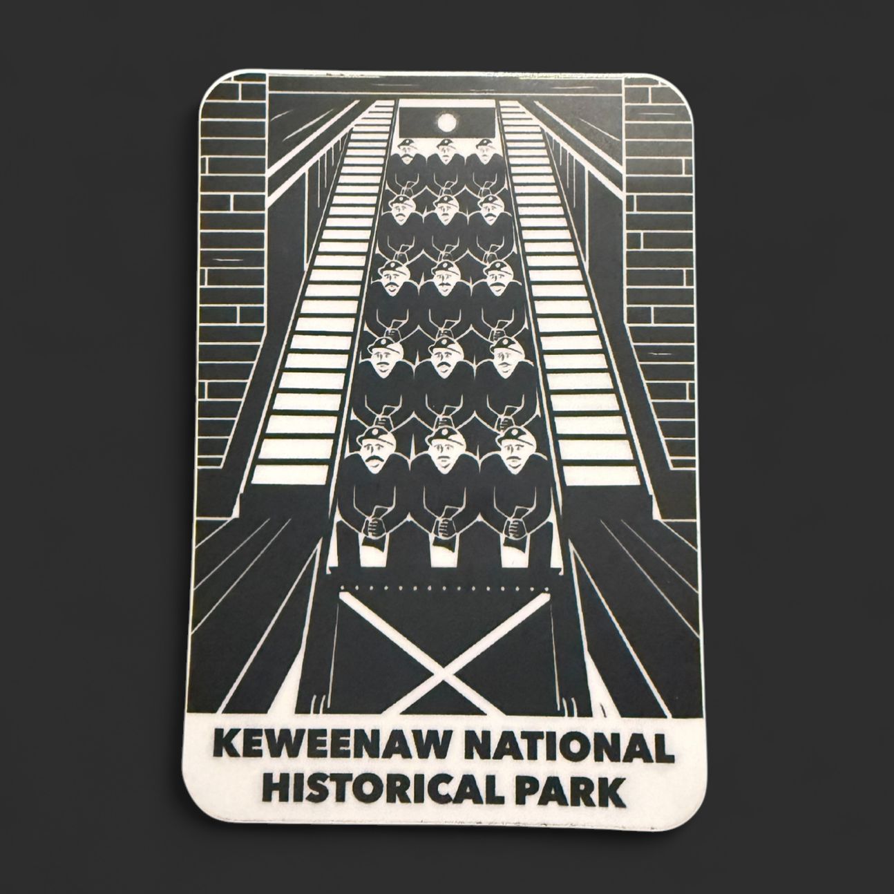 Mine Man Car Sticker