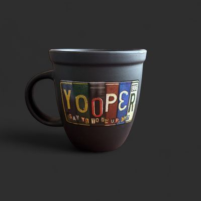Yooper License Plate Mug