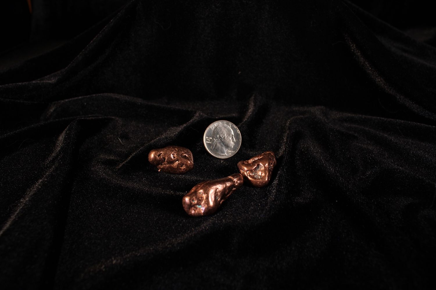 Copper Nugget Flats, Type: 54 ct.