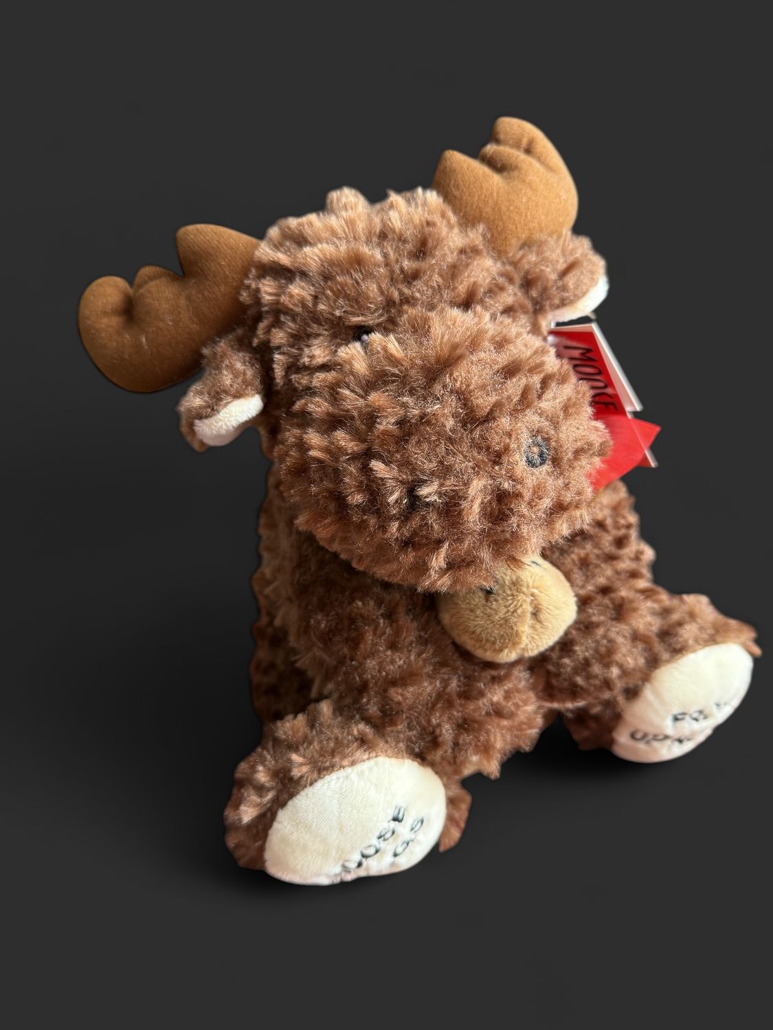 Moose & Baby Hugs Plushie 9"