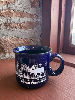 Moose UP Campfire Mug