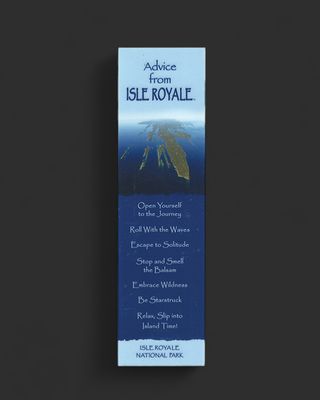 Advice of Isle Royale Bookmark