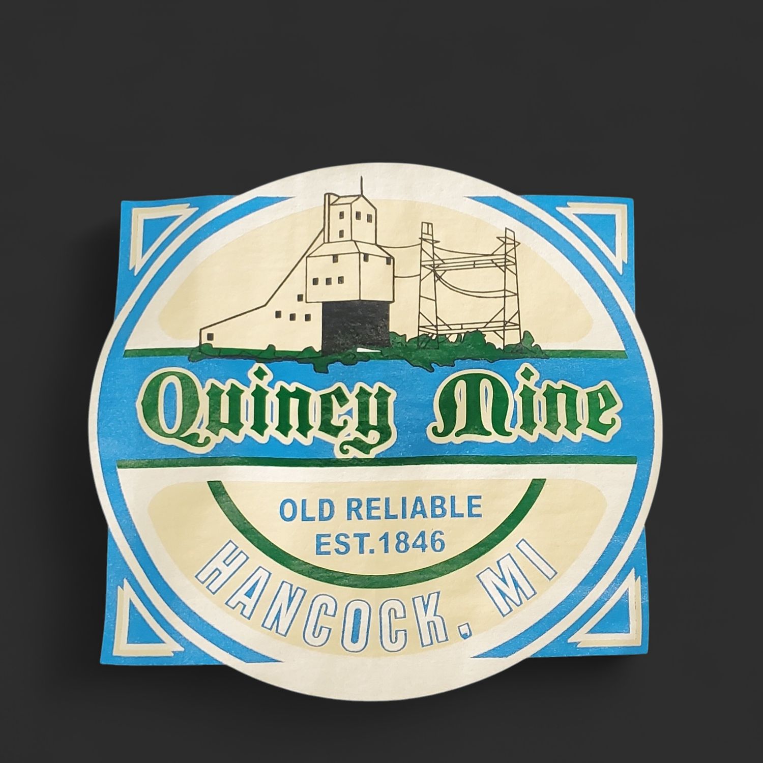 Quincy Mine Old Reliable Design